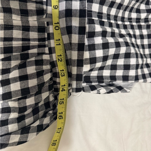 Modcloth Black and White Gingham Midi Dress NWOT - Picture 5 of 5